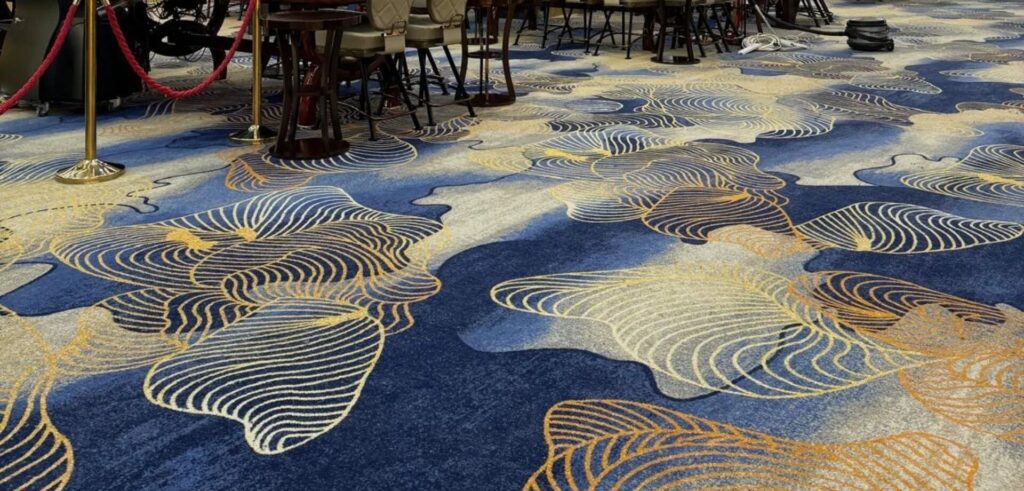 Custom hotel carpet design by Carpet for Hotel